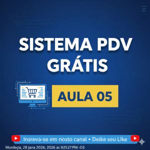 Curso sistema PDV grátis