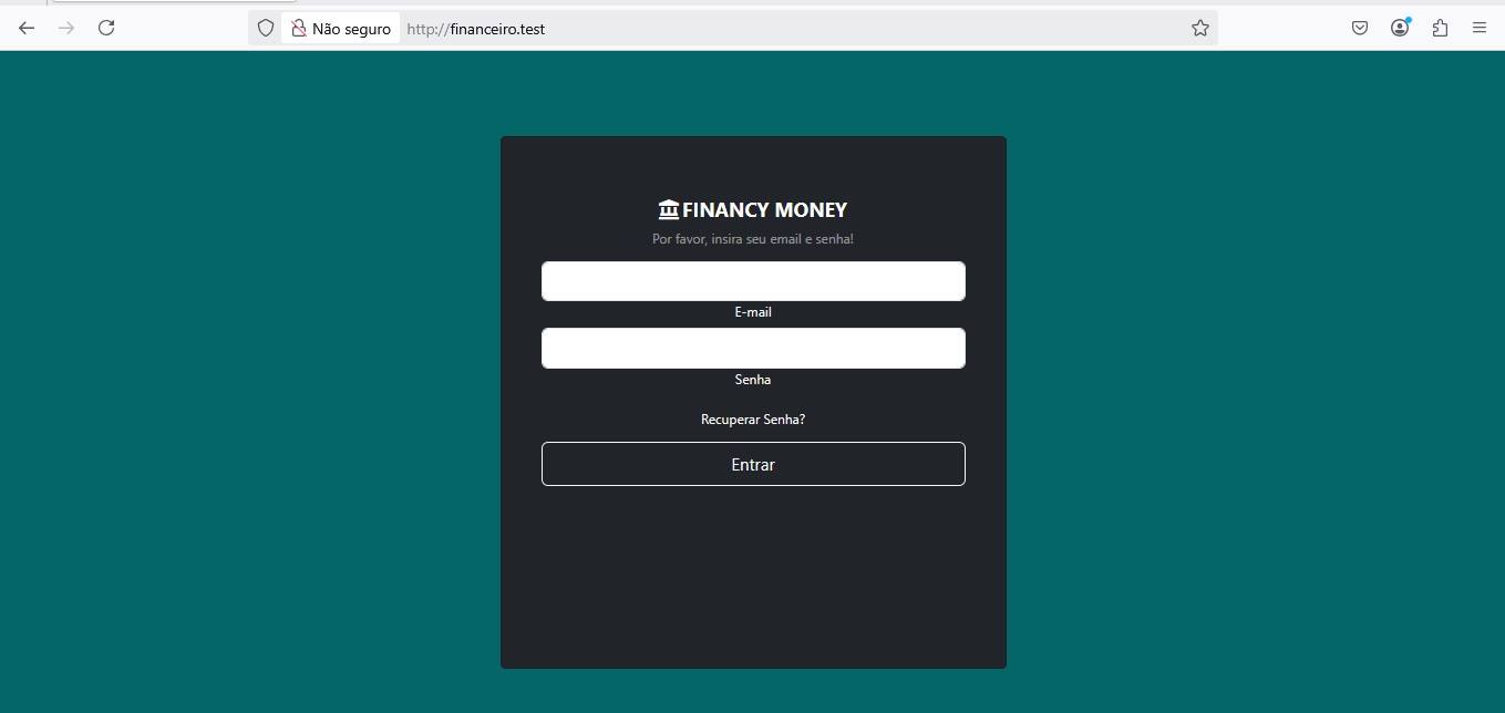 foto1 Financy Money: Sistema de gestão de finanças em PHP e MySQL gratuito com relatórios
