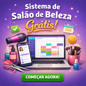 sistema de salão de beleza grátis