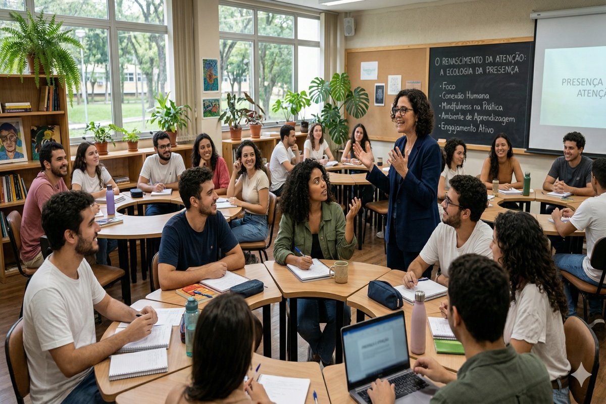 capa-2 O renascimento da atenção: a ecologia da presença na sala de aula contemporânea