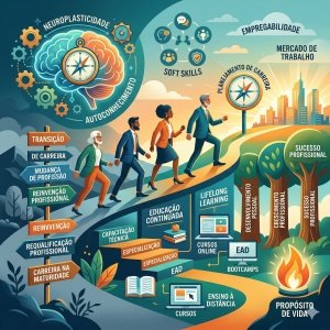 Nunca é tarde para aprender uma nova profissão