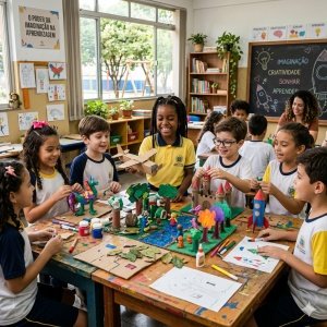O Poder da Imaginação Criativa na Aprendizagem Escolar